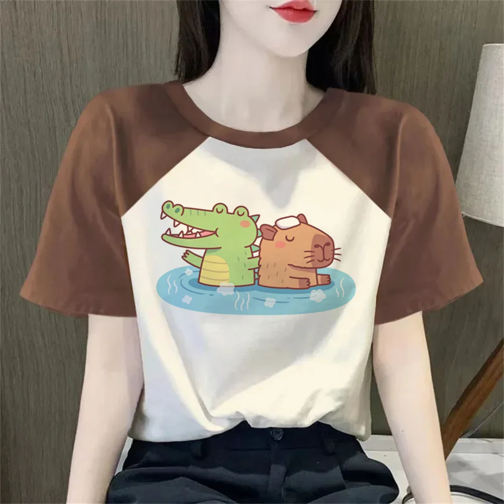 Capybara t-shirt teen Comfortable anime graphic Graphic Grunge 2000s t-shirt Digital 2000s Vintage streetwear Retro Trendy
Capybara t-shirt teen Comfortable anime graphic Graphic Grunge 2000s t-shirt Digital 2000s Vintage streetwear Retro Trendy