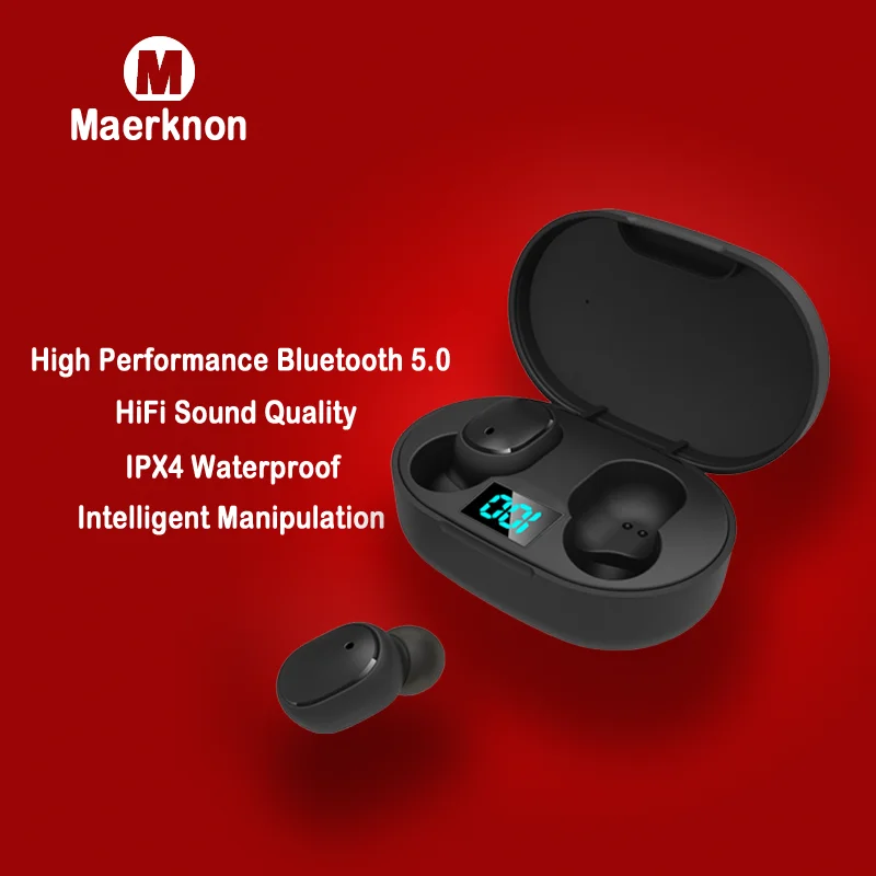 TWS E6s Wireless Bluetooth Earphones HIFI Stereo Sports Earbuds with Hearing Aid & Mic for All Smartphones Gym Running
TWS E6s Wireless Bluetooth Earphones HIFI Stereo Sports Earbuds with Hearing Aid & Mic for All Smartphones Gym Running
