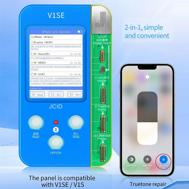 Плата для чтения телефонов JC V1SE 12 12Pro 12ProMax 12Mini 13 13Mini, ЖК-дисплей, панель данных, инструменты Rapair
Плата для чтения телефонов JC V1SE 12 12Pro 12ProMax 12Mini 13 13Mini, ЖК-дисплей, панель данных, инструменты Rapair