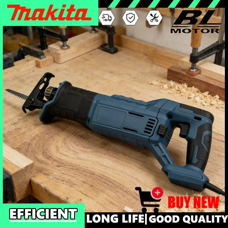 Бесщеточная сабельная пила Makita, мощная ручная многофункциональная бытовая малогабаритная электропила (без аккумулятора)
Бесщеточная сабельная пила Makita, мощная ручная многофункциональная бытовая малогабаритная электропила (без аккумулятора)