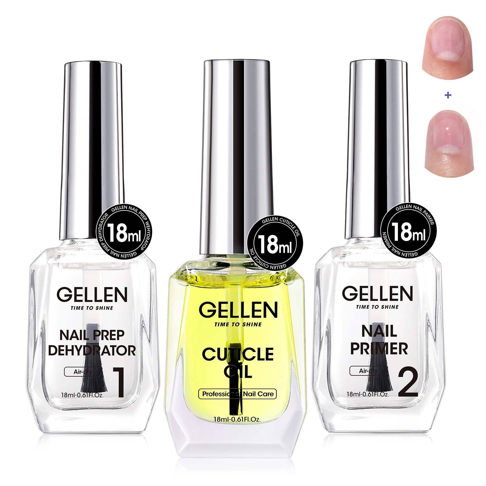 Nail Dehydrator Primer Cuticle Oil 18ML Acid Free Vegan Natural Nail Prep Base for Gel Polish Acrylic Nails Fast Drying
Nail Dehydrator Primer Cuticle Oil 18ML Acid Free Vegan Natural Nail Prep Base for Gel Polish Acrylic Nails Fast Drying