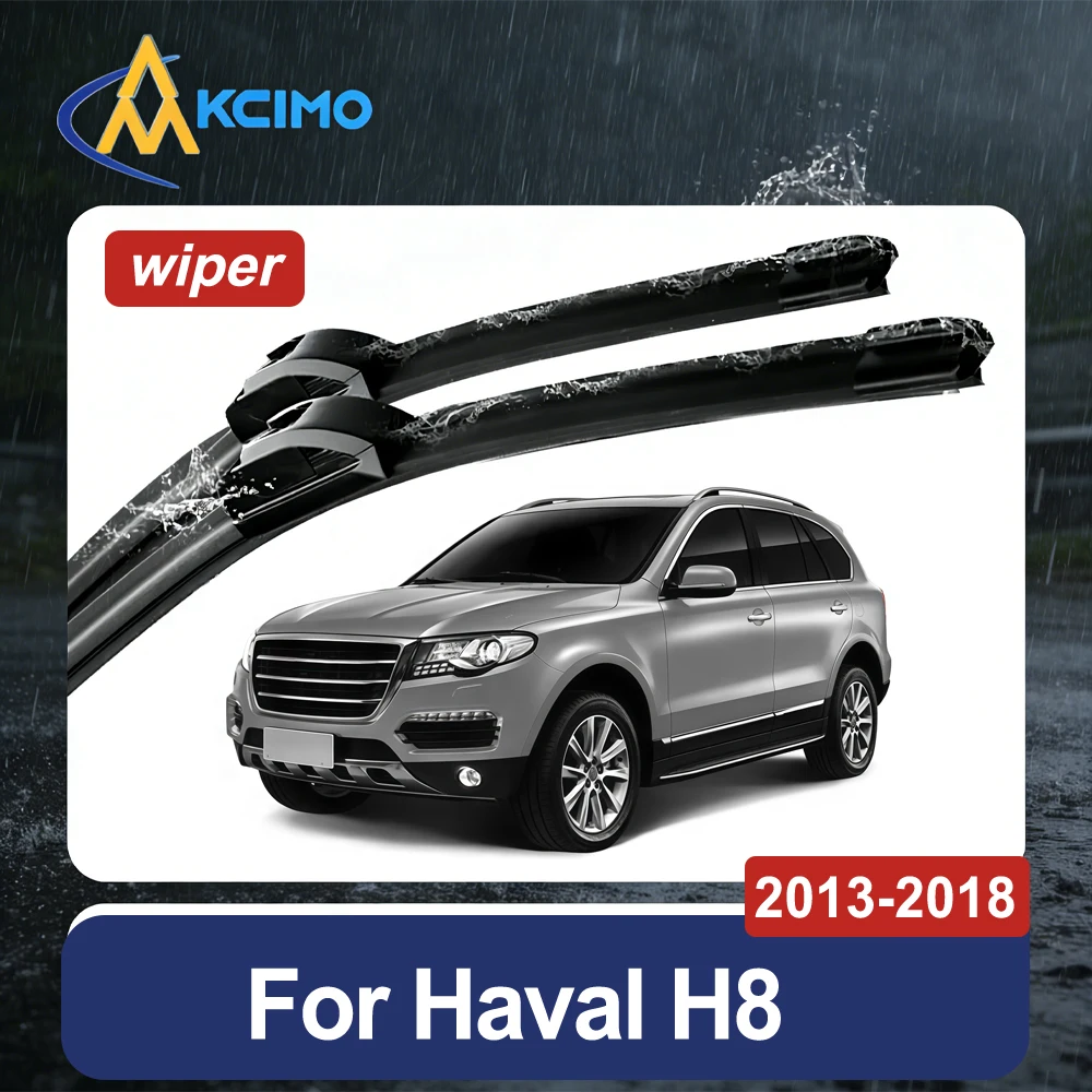 Premium Front Wiper Blades 1 Pair Set for Haval H8 2013-2018 Rubber Windshield Wiper Blades Easy Installation
Premium Front Wiper Blades 1 Pair Set for Haval H8 2013-2018 Rubber Windshield Wiper Blades Easy Installation