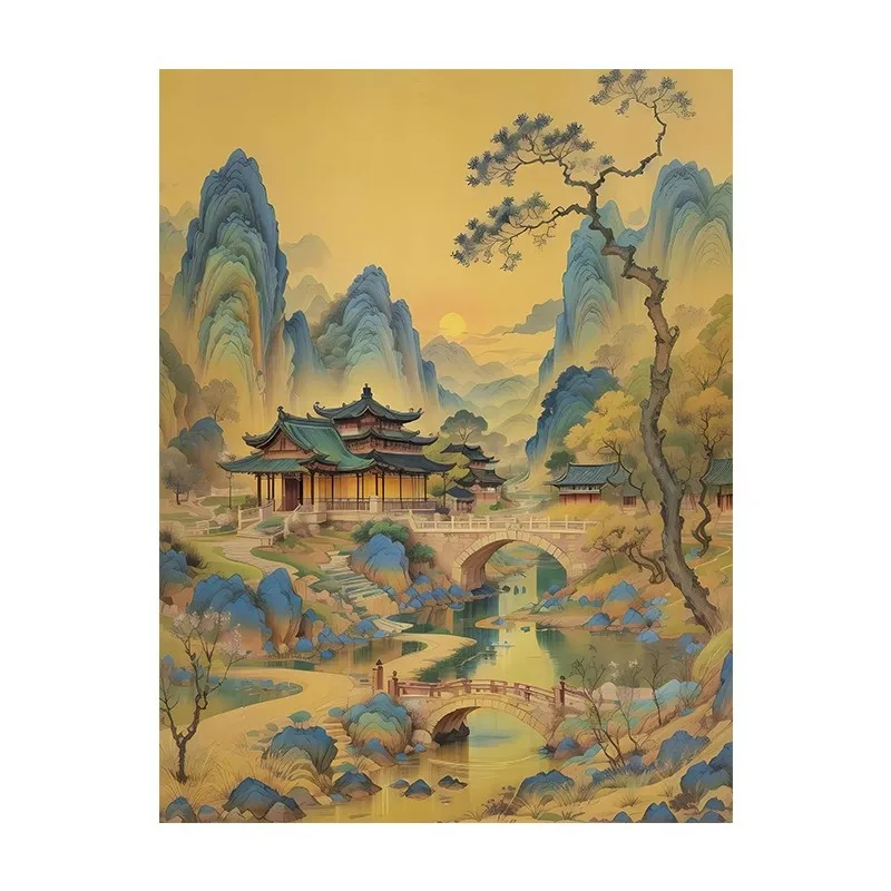 Набор для вышивки крестом, холст с принтом, 9CT, 11CT, наборы «сделай сам», набор для вышивания, рукоделие, домашний декор, китайский древний стиль, пейзаж
Набор для вышивки крестом, холст с принтом, 9CT, 11CT, наборы «сделай сам», набор для вышивания, рукоделие, домашний декор, китайский древний стиль, пейзаж