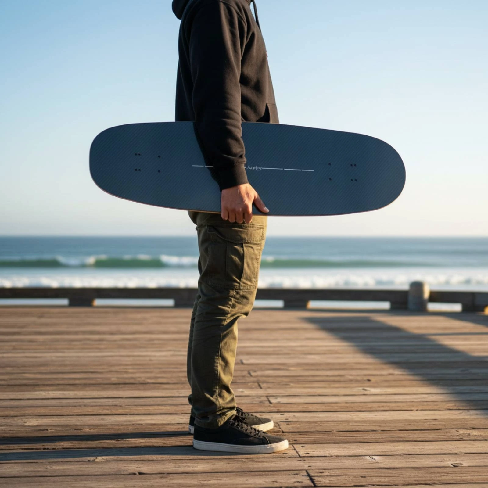 Land Surfboard Deck High Gloss Finish Carbon Fiber Deck 7-Layer Maple Board No Grip Tape Wheeled Sport Gear for Street, Outdoor
Land Surfboard Deck High Gloss Finish Carbon Fiber Deck 7-Layer Maple Board No Grip Tape Wheeled Sport Gear for Street, Outdoor