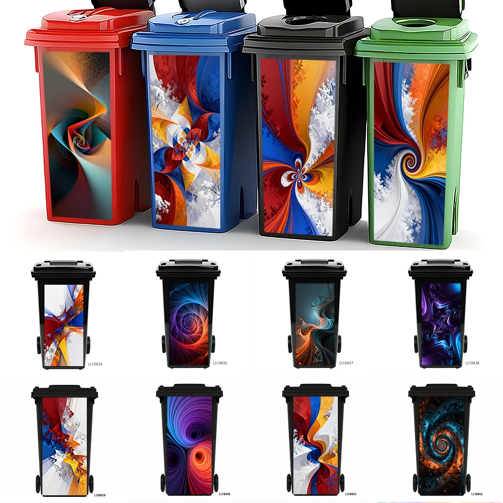 Glowing Octopus Tentacle Art Trash Can Sticker, Neon Abstract Design Waterproof Removable Outdoor Garbage Bin Decor
Glowing Octopus Tentacle Art Trash Can Sticker, Neon Abstract Design Waterproof Removable Outdoor Garbage Bin Decor