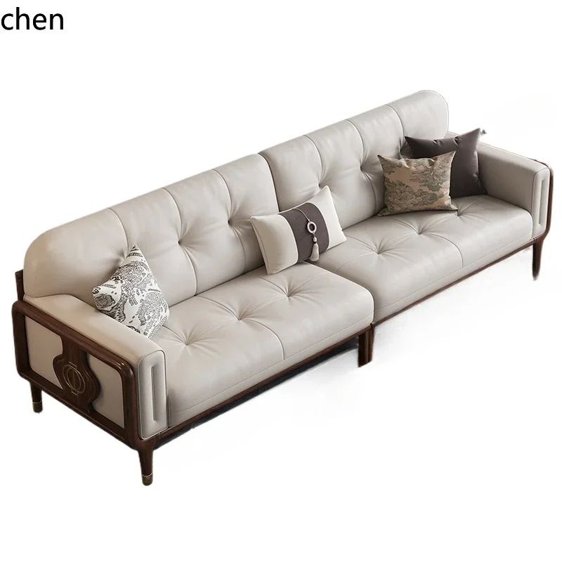 ZWS. All-leather sofa, luxury large flat-level living room, modern light luxury straight-row ebony sofa
ZWS. All-leather sofa, luxury large flat-level living room, modern light luxury straight-row ebony sofa