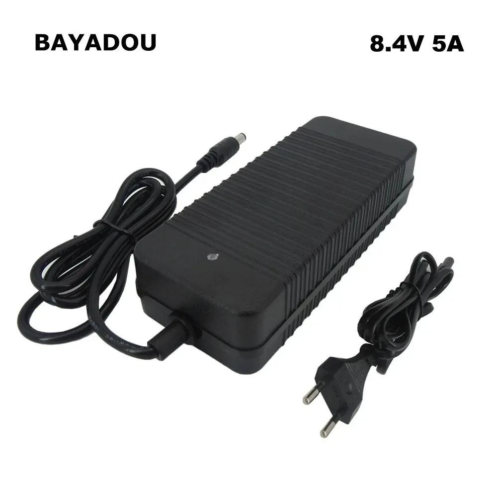 8.4V 5A 5000MA Lithium Charger DC Connector 2S 7.2V 7.4V Li-ion Lipo Radio Speaker LED Light Chargers
8.4V 5A 5000MA Lithium Charger DC Connector 2S 7.2V 7.4V Li-ion Lipo Radio Speaker LED Light Chargers