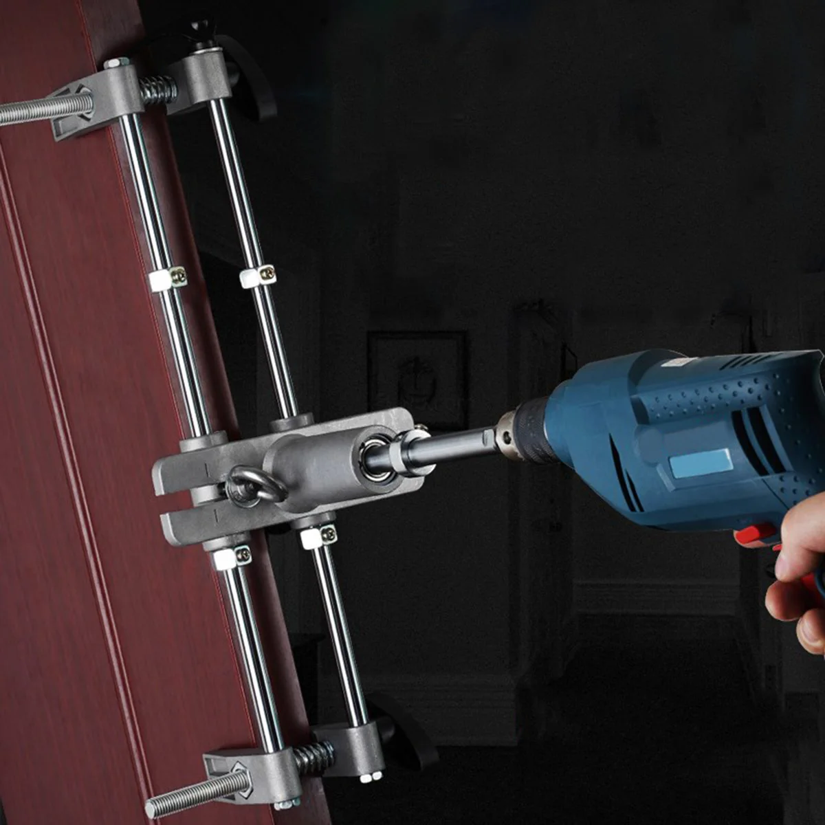 Professional Lock Hole Drill Bit for Wooden Door Precise Positioning Conical Center Hinge Black Milling Slotting Opener Hand
Professional Lock Hole Drill Bit for Wooden Door Precise Positioning Conical Center Hinge Black Milling Slotting Opener Hand