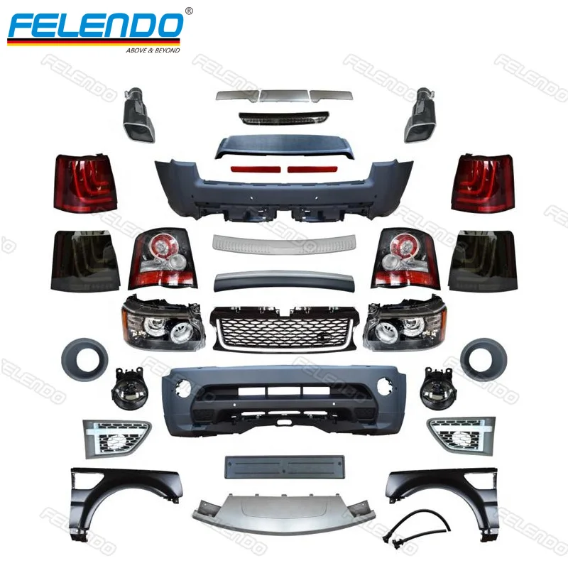 FELENDO High Quality Car Body Kit for Range Rover Sport 2005-2009 L320 Upgrade to Range a Rover 2010-2013 L320
FELENDO High Quality Car Body Kit for Range Rover Sport 2005-2009 L320 Upgrade to Range a Rover 2010-2013 L320