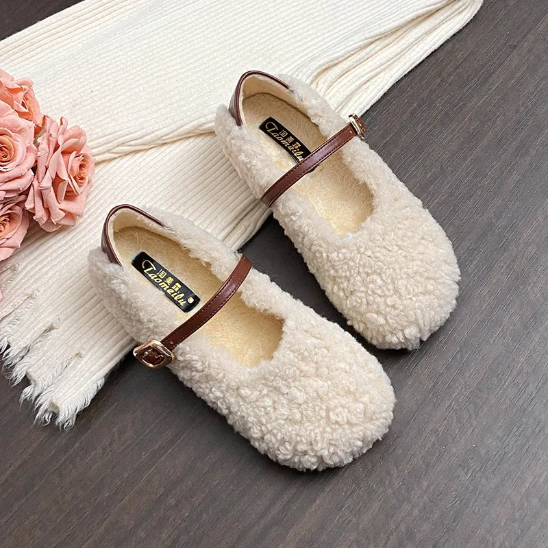 Зимние туфли-бобы с плюшевой подкладкой, женские нескользящие мягкие удобные туфли на толстой подошве на плоской подошве для беременных, большие размеры 41-43
Зимние туфли-бобы с плюшевой подкладкой, женские нескользящие мягкие удобные туфли на толстой подошве на плоской подошве для беременных, большие размеры 41-43