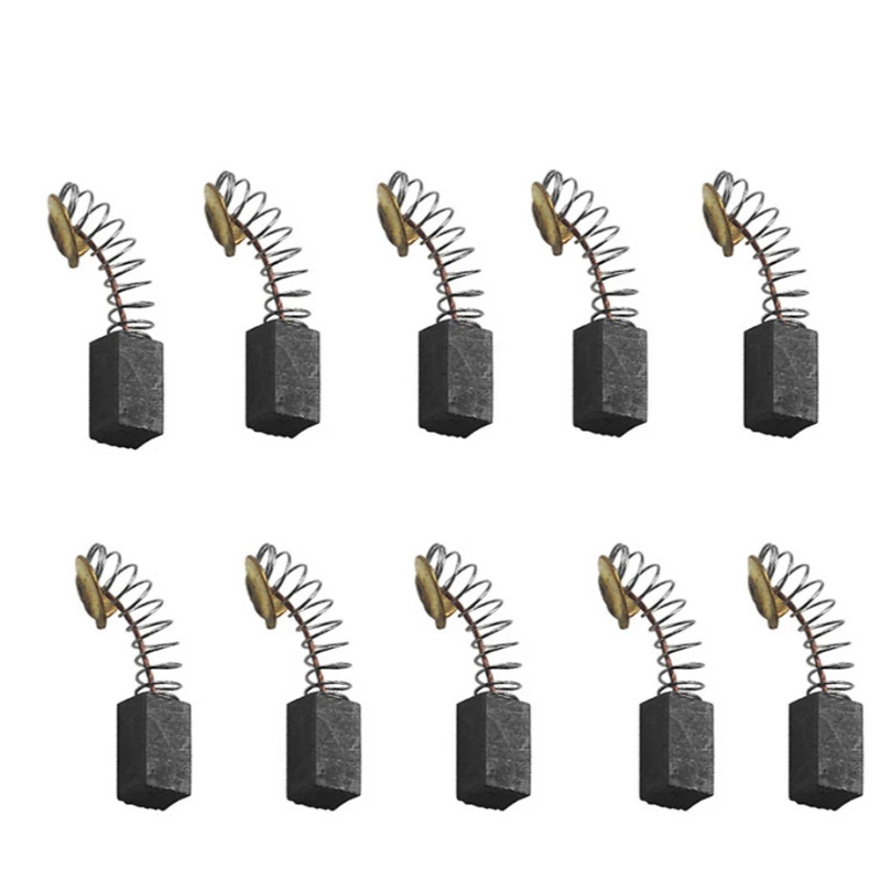 10pcs Mini Drill Electric Grinder Replacement Carbon Brushes Spare Parts for Spring Carbon Brush for Electric Grinder Tool
10pcs Mini Drill Electric Grinder Replacement Carbon Brushes Spare Parts for Spring Carbon Brush for Electric Grinder Tool