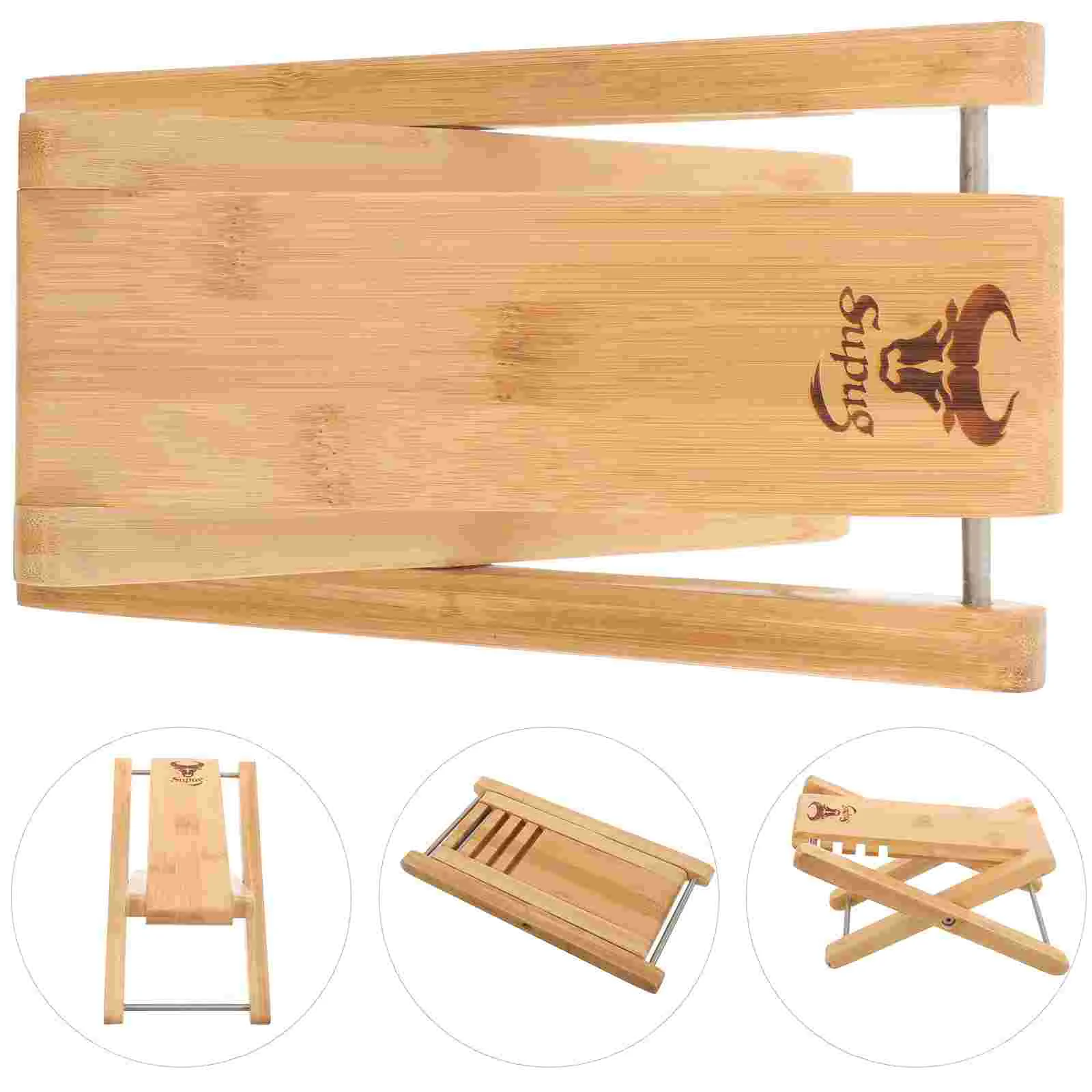 4 Level Bamboo Wood Foot Stool Portable Height Adjustable Footrest for Classical Acoustic Guitar Practice Musicians 
4 Level Bamboo Wood Foot Stool Portable Height Adjustable Footrest for Classical Acoustic Guitar Practice Musicians