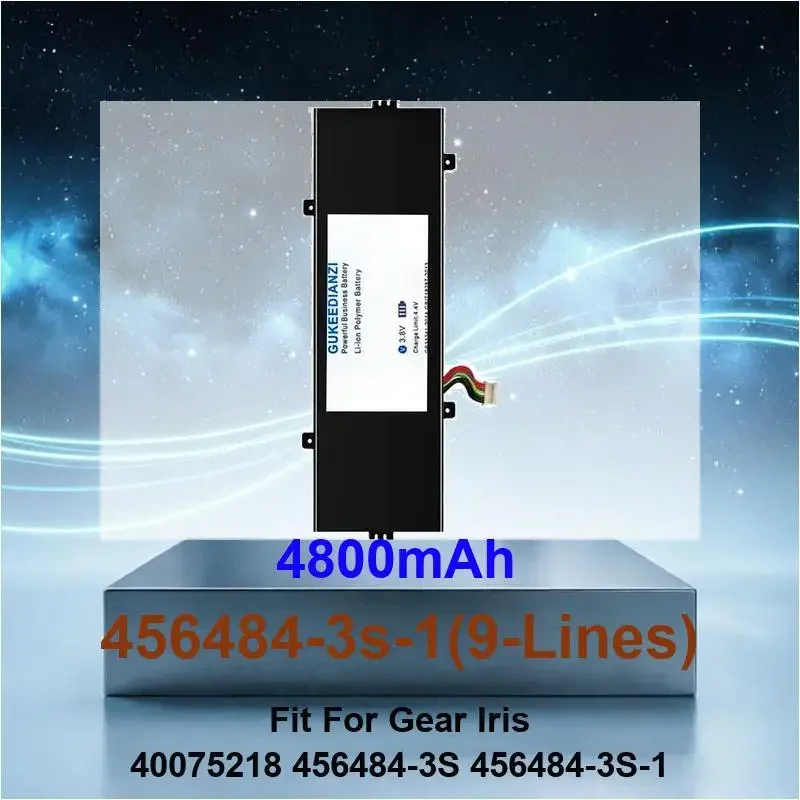 Battery Fit For Gear Iris 40075218 456484-3S 456484-3S-1
Battery Fit For Gear Iris 40075218 456484-3S 456484-3S-1
