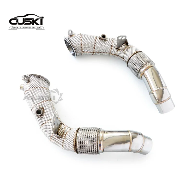 Высокопроизводительные выхлопные компоненты, подходящие для BMW M6 2012-2018 F12 F13 S63, нержавеющая сталь с теплозащитным экраном, выхлопная труба
Высокопроизводительные выхлопные компоненты, подходящие для BMW M6 2012-2018 F12 F13 S63, нержавеющая сталь с теплозащитным экраном, выхлопная труба