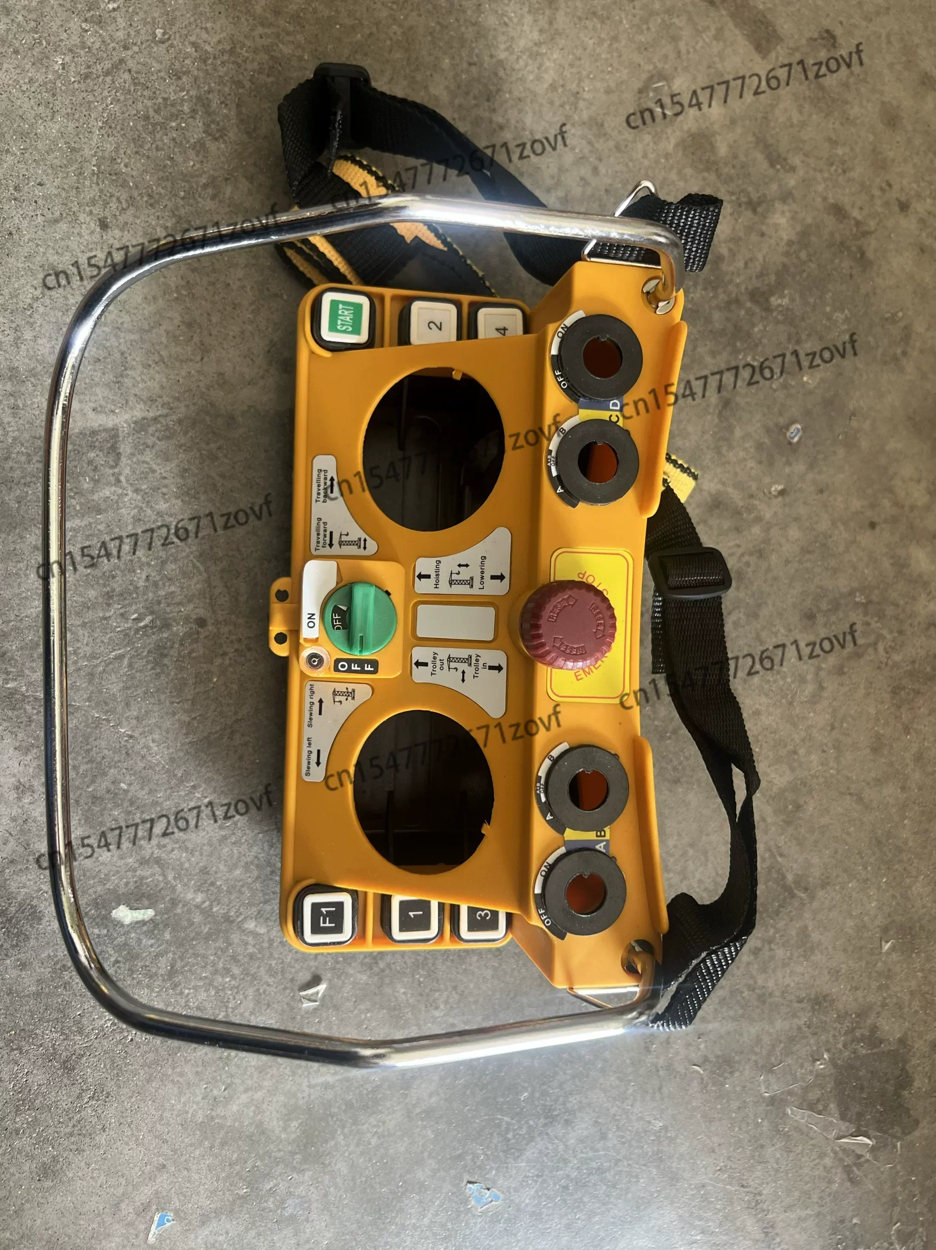 380V F24-60 Wireless Industrial Remote Controller Switches Hoist Radio Control Crane Switch Rocker 5 speed
380V F24-60 Wireless Industrial Remote Controller Switches Hoist Radio Control Crane Switch Rocker 5 speed