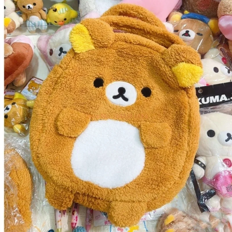 Hot Rilakkumas Kawaii Animation Leisure Plush Bag Handbag Plush High-Capacity Miscellaneous Storage Bag Girl Birthday Gift
Hot Rilakkumas Kawaii Animation Leisure Plush Bag Handbag Plush High-Capacity Miscellaneous Storage Bag Girl Birthday Gift