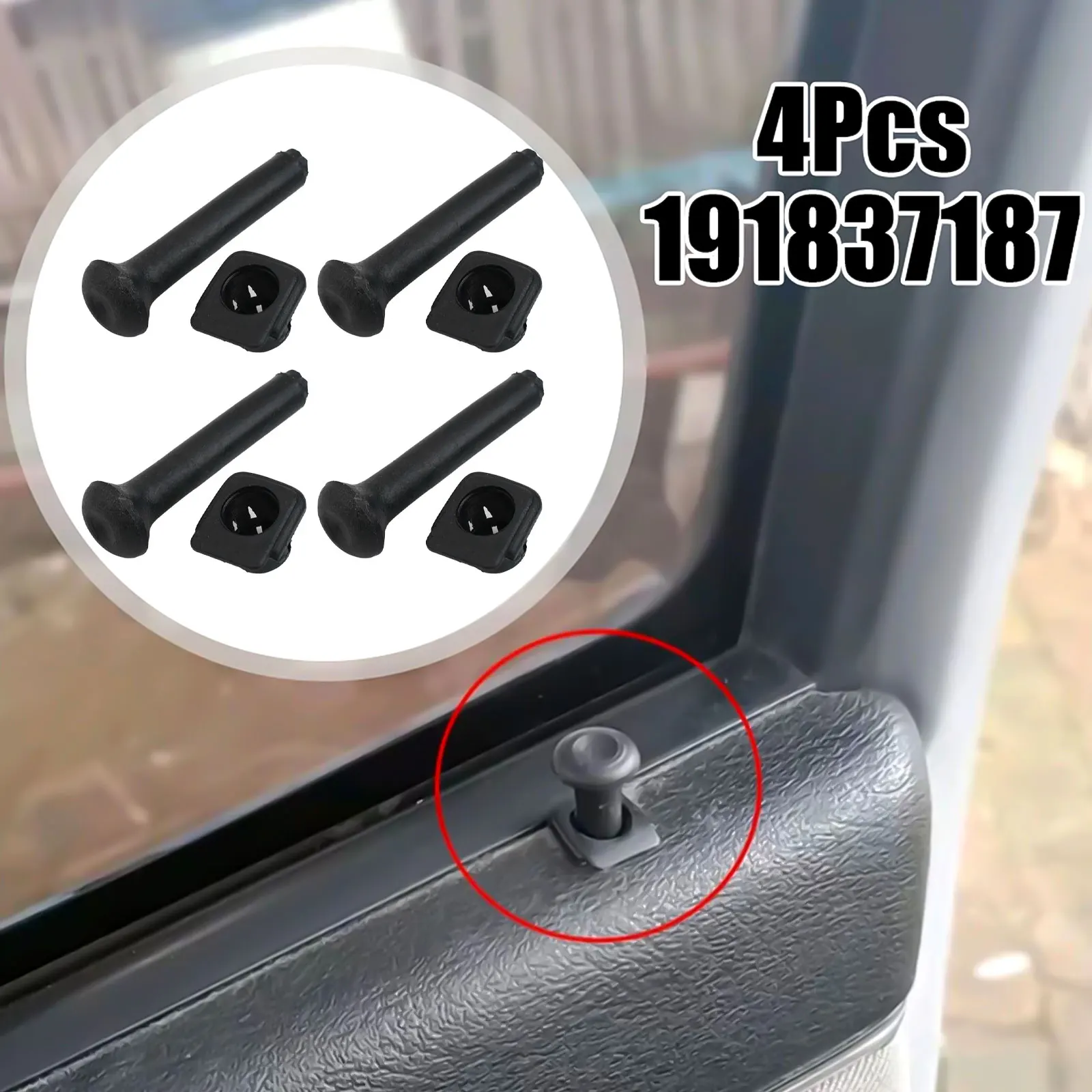 4 Sets Car Door Safety Lock Button Base Locking Knob For Golf Mk2 Mk3 191837187 Door Lock Picking Latch Pins
4 Sets Car Door Safety Lock Button Base Locking Knob For Golf Mk2 Mk3 191837187 Door Lock Picking Latch Pins