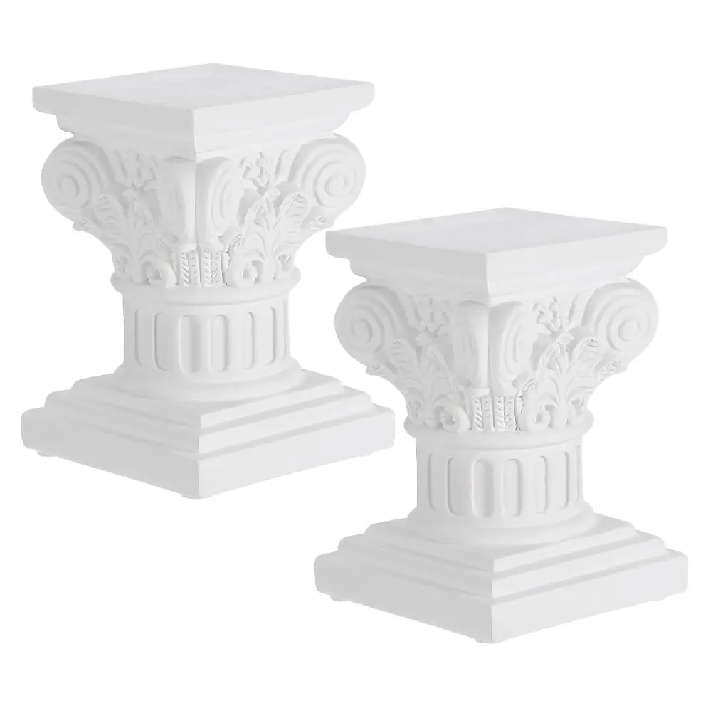 2Pcs Roman Column C lestick Home Decor White Mini Pillar Columns for Decoration Wedding Greek Resin Sculpture Christmas
2Pcs Roman Column C lestick Home Decor White Mini Pillar Columns for Decoration Wedding Greek Resin Sculpture Christmas