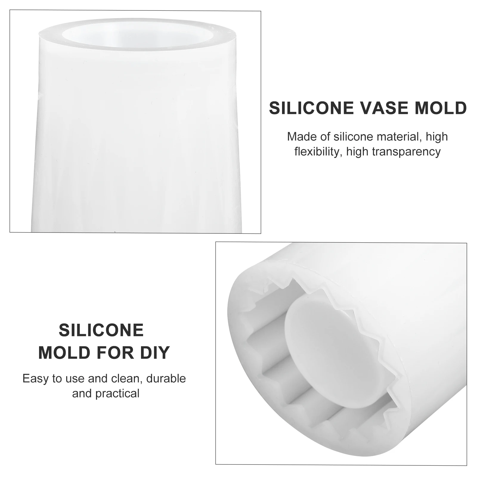 Silicone Mold Flower Arrangement Container Mold Vase Flower Pot Epoxy DIY Home Decor Crafts Flexible Reusable Container Jewel
Silicone Mold Flower Arrangement Container Mold Vase Flower Pot Epoxy DIY Home Decor Crafts Flexible Reusable Container Jewel