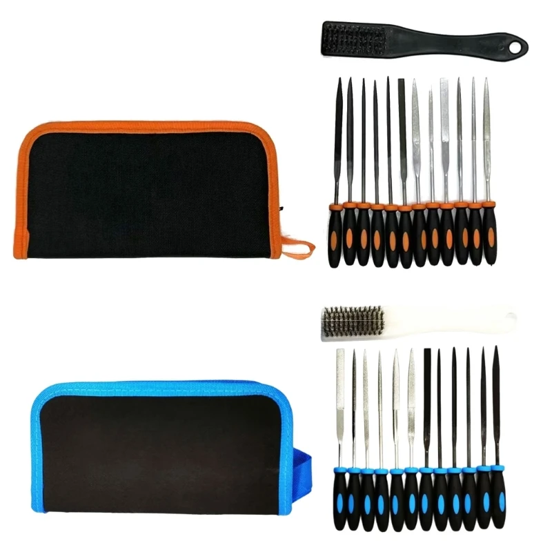Q2Q4 13Pcs Comprehensive Metal File Set with Brush for Woodworking and Jewelry Making
Q2Q4 13Pcs Comprehensive Metal File Set with Brush for Woodworking and Jewelry Making