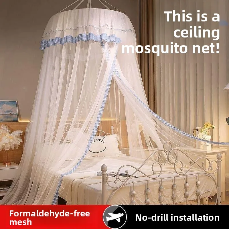 Princess Style round Top Mosquito Net 18 Bedroom Encryption Floor Model No Installation Required Double Layer Encryption
Princess Style round Top Mosquito Net 18 Bedroom Encryption Floor Model No Installation Required Double Layer Encryption
