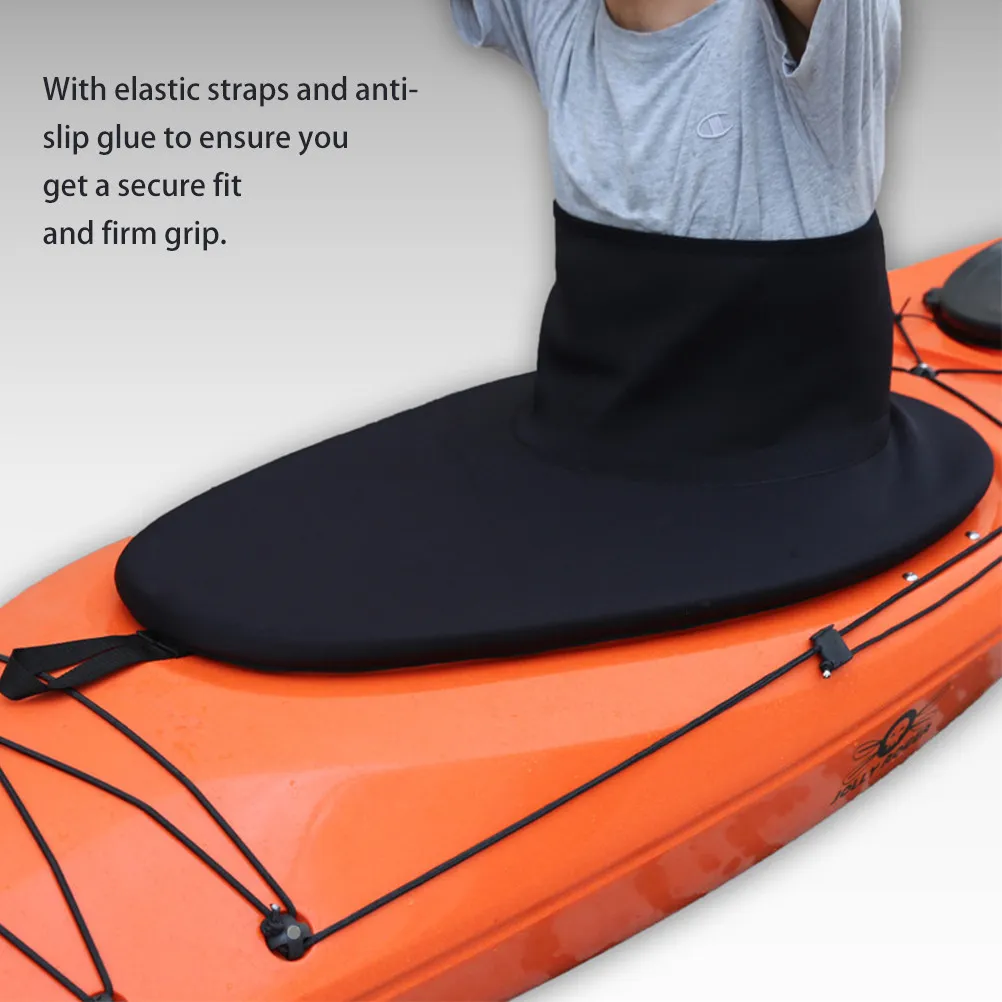 Waterproof Skirt Kayak Spray Deck Canoe Deck Skirts Durable Elastic Straps Anti Slip Glue Protection Rain Water Spray Handle
Waterproof Skirt Kayak Spray Deck Canoe Deck Skirts Durable Elastic Straps Anti Slip Glue Protection Rain Water Spray Handle
