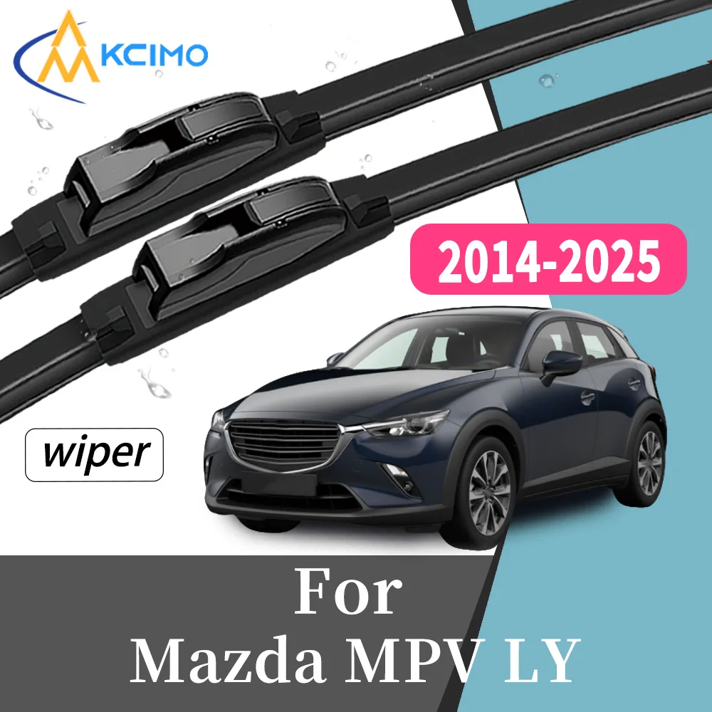 2Pcs High Performance Front Windscreen Wiper Blades For Mazda CX-3 DK 2014-2025 Long Lifespan Windshield Replacement Kit
2Pcs High Performance Front Windscreen Wiper Blades For Mazda CX-3 DK 2014-2025 Long Lifespan Windshield Replacement Kit