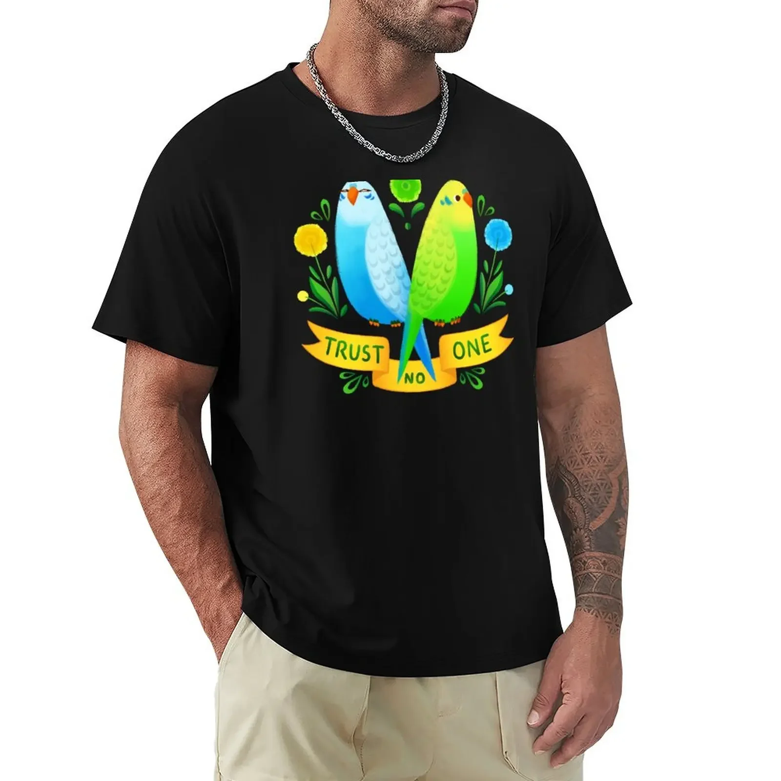 Trust NO One Budgerigars T-Shirt vintage clothes oversizeds essential t shirt custom t shirt outfits for men
Trust NO One Budgerigars T-Shirt vintage clothes oversizeds essential t shirt custom t shirt outfits for men