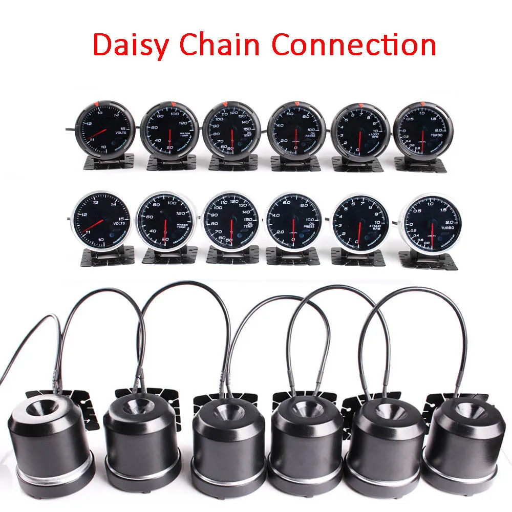 2025 hot sale Advance BF System Daisy Chain Auto Gauge Volt Water Temp Oil Temp Oil Press Tachometer RPM Vacuum EGT Turbo A
2025 hot sale Advance BF System Daisy Chain Auto Gauge Volt Water Temp Oil Temp Oil Press Tachometer RPM Vacuum EGT Turbo A