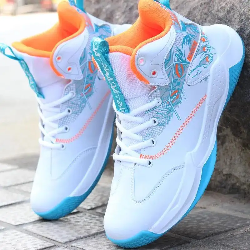 Men Basketball Shoes Non-slip High Top Indoor Training PU Leather Sneakers Unisex Trainers 2023 New Basketball Sneakers Adult
Men Basketball Shoes Non-slip High Top Indoor Training PU Leather Sneakers Unisex Trainers 2023 New Basketball Sneakers Adult