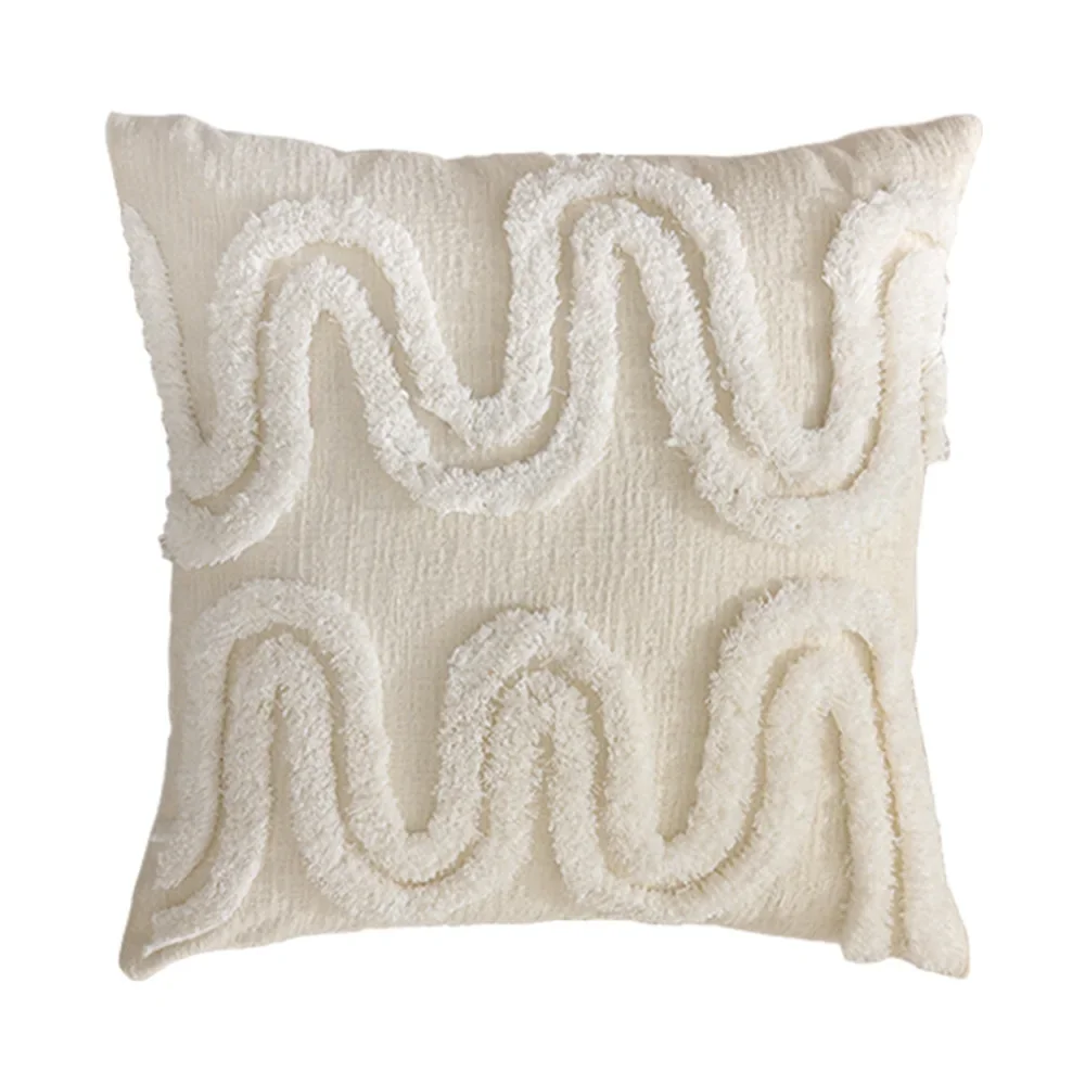 Chenille Cotton Canvas Geometric Tufted Pillow Cover Decorative Plush Embroidered Couch Cushion Cover Decorative Pillow for Sofa
Chenille Cotton Canvas Geometric Tufted Pillow Cover Decorative Plush Embroidered Couch Cushion Cover Decorative Pillow for Sofa