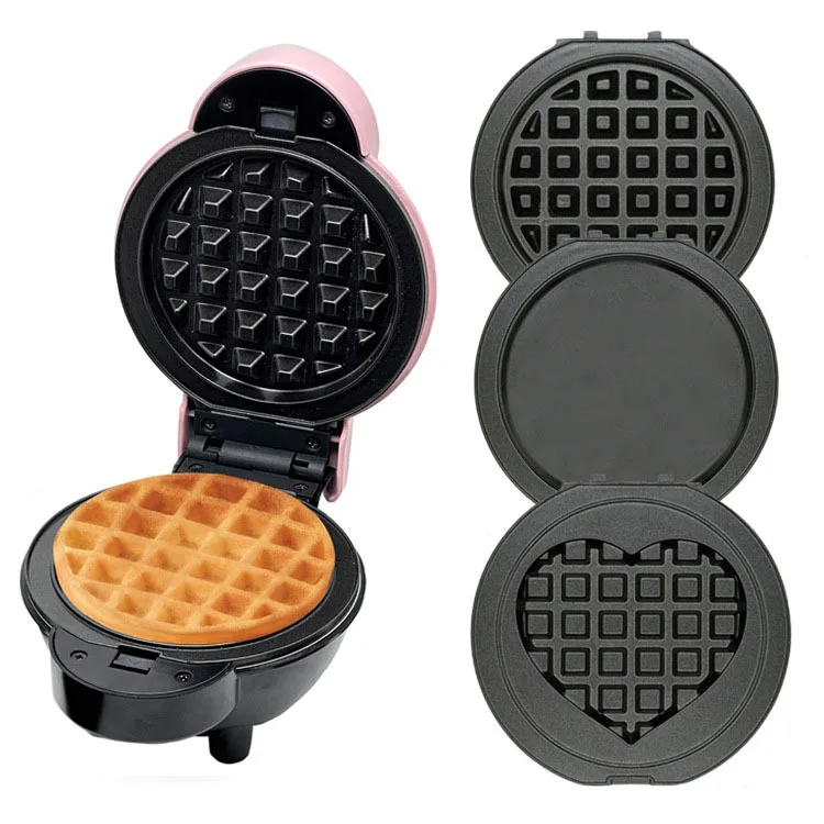 3-In-1 Removable Replacement Mini Waffle Maker Donut Maker Double Sided Heated Household Breakfast
3-In-1 Removable Replacement Mini Waffle Maker Donut Maker Double Sided Heated Household Breakfast