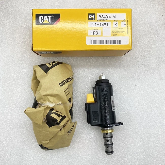 CAT original parts 121-1491 KWE5K-31/G24DA30 solenoid valve 1211491 for CAT machine
CAT original parts 121-1491 KWE5K-31/G24DA30 solenoid valve 1211491 for CAT machine