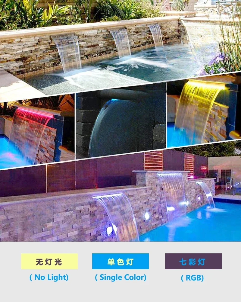Landscape fountain lamp,waterfall decoration lamp,water wall fountain waterfall lamp,Water Curtain Wall Waterfall LED light
Landscape fountain lamp,waterfall decoration lamp,water wall fountain waterfall lamp,Water Curtain Wall Waterfall LED light