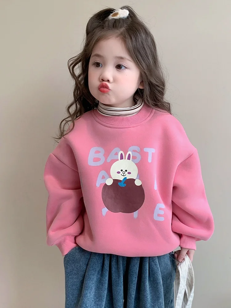 Girls Fleece Lined Spring Winter Casual Thickened Hoodie Fashionable Two Piece Fake Hoodies Cotton Blend Long Sleeve High Collar
Girls Fleece Lined Spring Winter Casual Thickened Hoodie Fashionable Two Piece Fake Hoodies Cotton Blend Long Sleeve High Collar