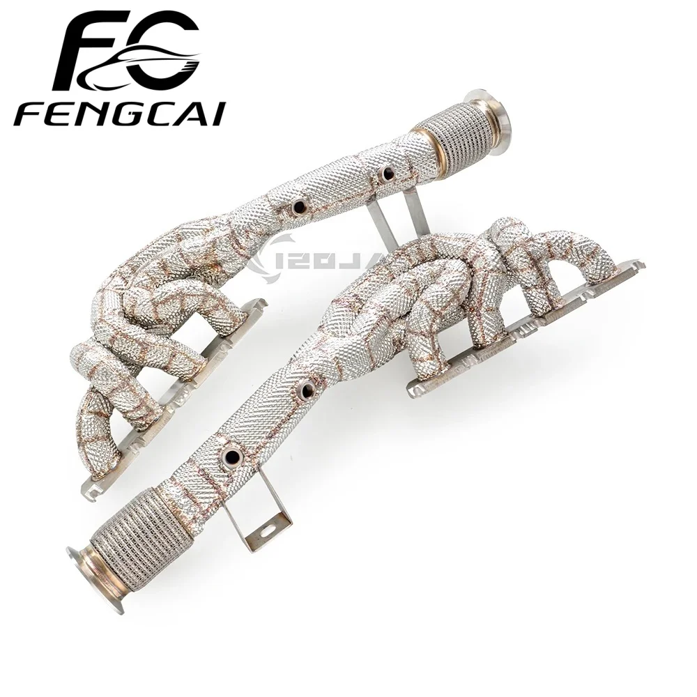 High flow exhaust downpipe for 2008-2020 Audi R8 V8 4.2 stainless steel exhaust manifold heat shield exhaust pipe modification
High flow exhaust downpipe for 2008-2020 Audi R8 V8 4.2 stainless steel exhaust manifold heat shield exhaust pipe modification