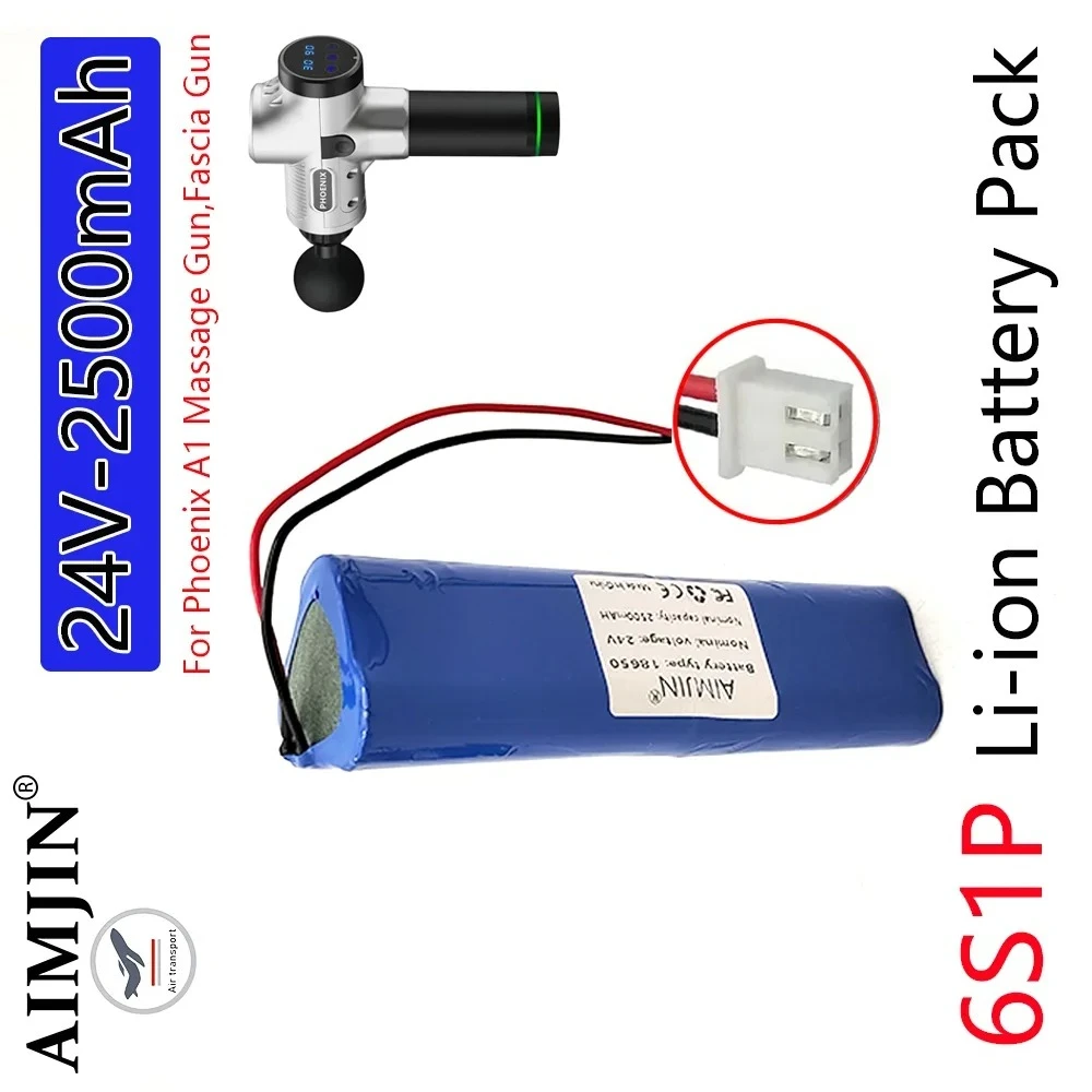 For Phoenix A1 Massage Gun,Fascia Gun With BMS DIY Install New 24V 2500mAh Li-ion Rechargeable Battery Pack
For Phoenix A1 Massage Gun,Fascia Gun With BMS DIY Install New 24V 2500mAh Li-ion Rechargeable Battery Pack