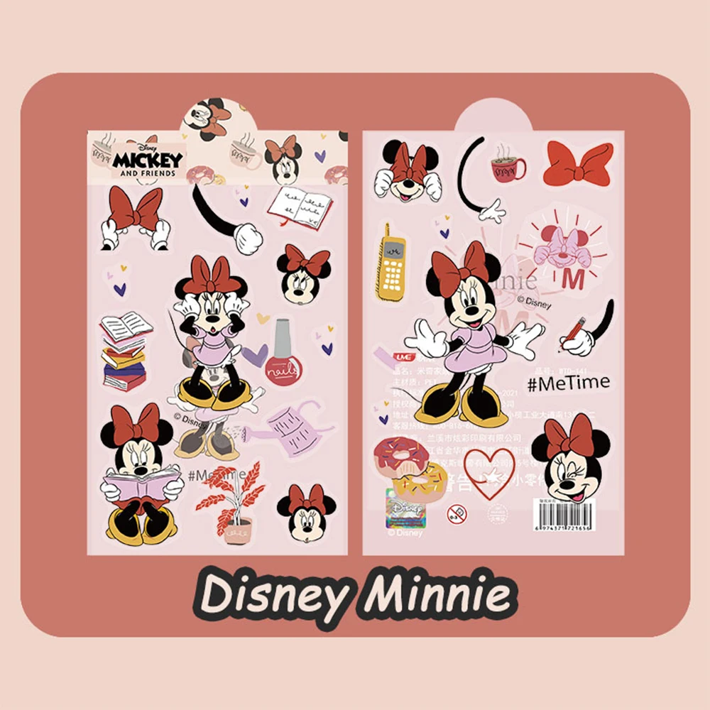 2pcs Cute Disney Minnie Anime Stickers Cartoon PET Transparent Sticker DIY Guitar Stationery Phone Diary Waterproof Decals Pack
2pcs Cute Disney Minnie Anime Stickers Cartoon PET Transparent Sticker DIY Guitar Stationery Phone Diary Waterproof Decals Pack
