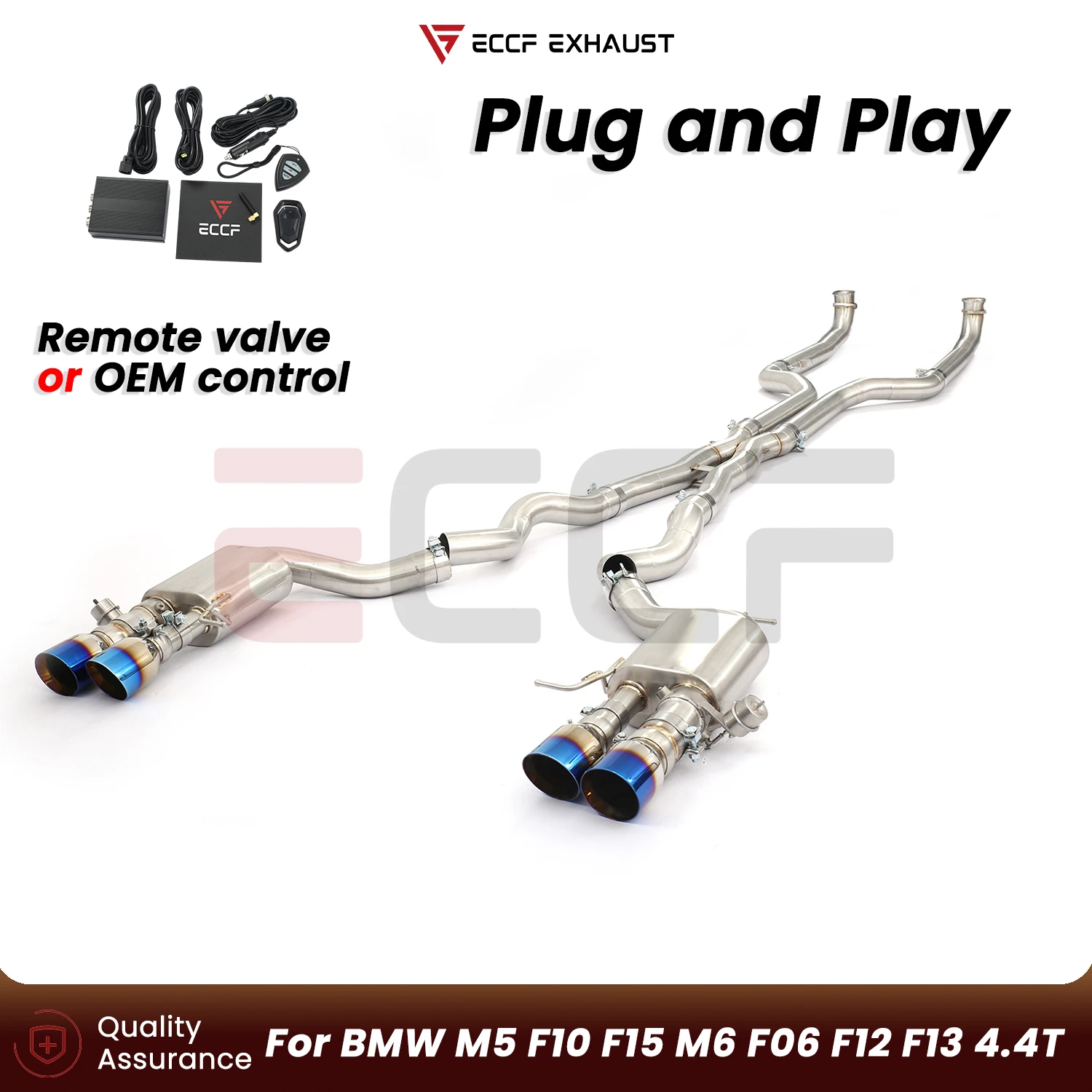 Sporty Stainless Steel Catback Exhaust FOR BMW M5 F10 F15 M6 F06 F12 F13 4.4T Aggressive Sound Plug and Play Performance Upgrade
Sporty Stainless Steel Catback Exhaust FOR BMW M5 F10 F15 M6 F06 F12 F13 4.4T Aggressive Sound Plug and Play Performance Upgrade