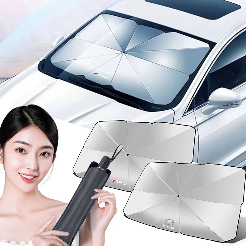 2025 Car Windshield Sunshade Anti UV Protector Parasol Car Goods for TRD Toyota CHR Decorate Camry 40 Corolla Auris Yaris Rav4
2025 Car Windshield Sunshade Anti UV Protector Parasol Car Goods for TRD Toyota CHR Decorate Camry 40 Corolla Auris Yaris Rav4