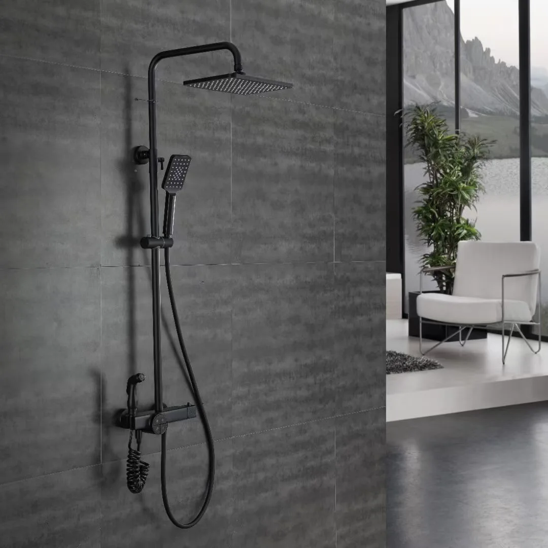 bathroom shower hot and cold shower mixer rain stainless steel bathroom shower sets
bathroom shower hot and cold shower mixer rain stainless steel bathroom shower sets