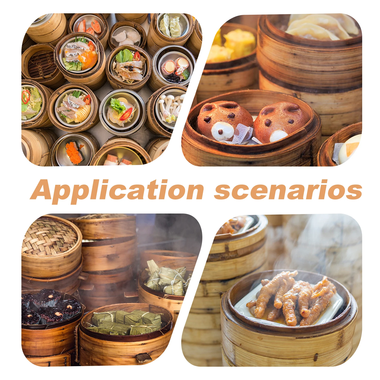 Bamboo Steamer Pot Silicone Dumplings Basket Pan Cooking Food Safe Practical Multi-functional Wooden Stainless Steel
Bamboo Steamer Pot Silicone Dumplings Basket Pan Cooking Food Safe Practical Multi-functional Wooden Stainless Steel