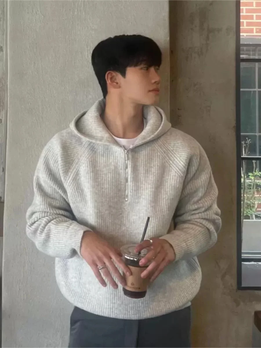 Advanced Feel f Zip Hoodie Sweatirt Men Trendy Brand Spring Autumn Lazy Sle Thiened Knitted Heavyweight Jaet
Advanced Feel f Zip Hoodie Sweatirt Men Trendy Brand Spring Autumn Lazy Sle Thiened Knitted Heavyweight Jaet