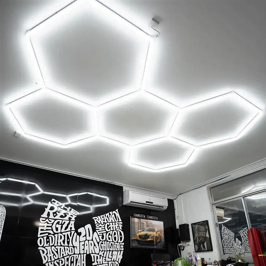High Lumen Hexagon Led Light For Gym Garage And Garage 120W Car Showroom Tube Lights
High Lumen Hexagon Led Light For Gym Garage And Garage 120W Car Showroom Tube Lights