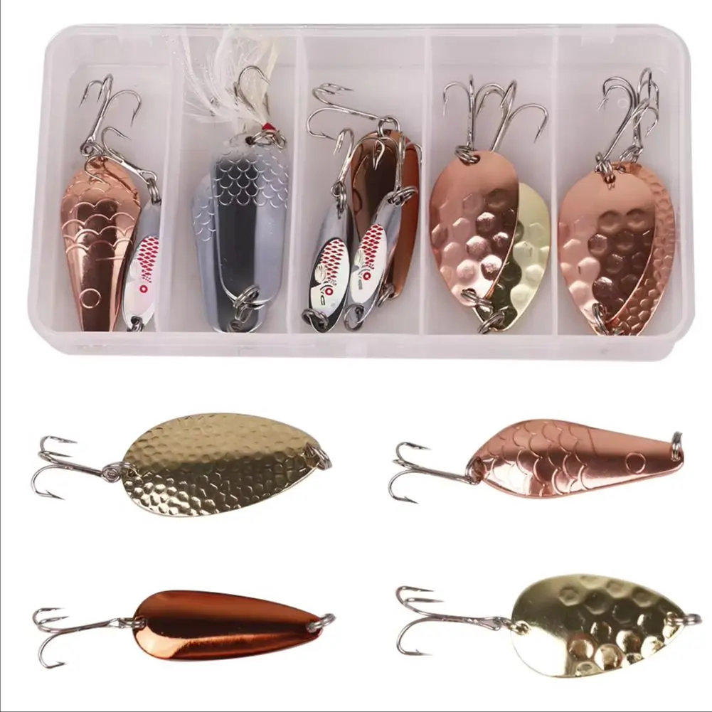 FREE FISHER Fishing Spinnerbaits Set,Mixed Size Metal Spoon,Sequins Baits Kit,Sea Fishing Spinner Baits with Hooks for Bass Pike
FREE FISHER Fishing Spinnerbaits Set,Mixed Size Metal Spoon,Sequins Baits Kit,Sea Fishing Spinner Baits with Hooks for Bass Pike