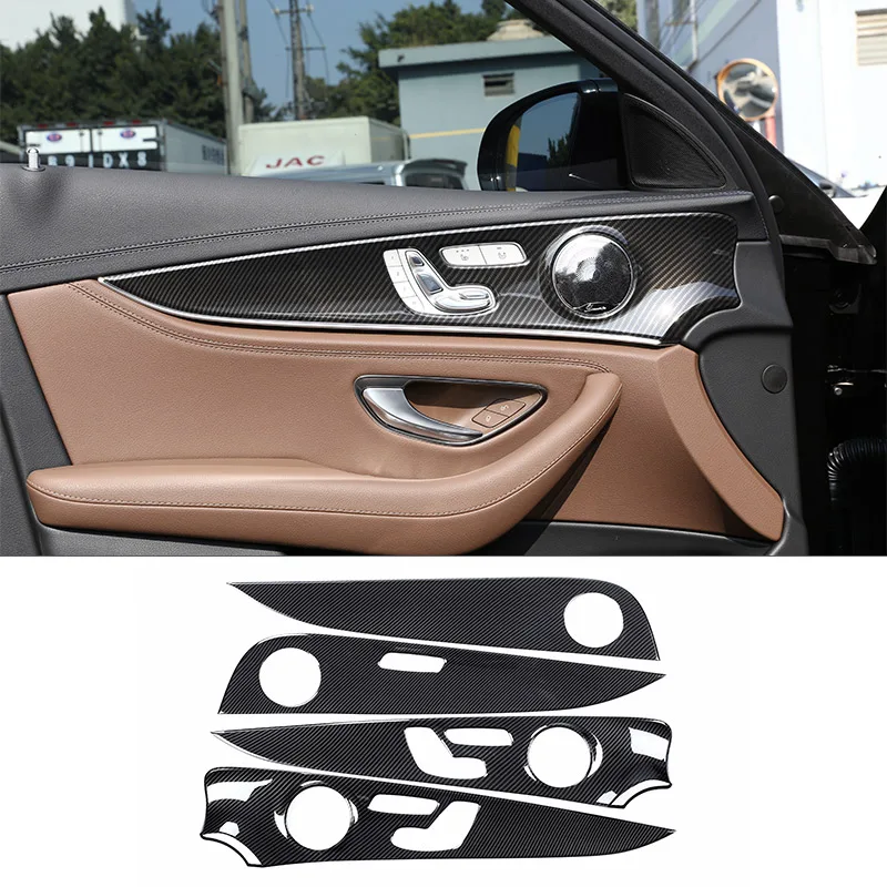 ABS Carbon Fiber For Mercedes Benz E Class W213 E200 E300 2016-2021 Interior Door Panel Cover Protective Trims Car Accessories
ABS Carbon Fiber For Mercedes Benz E Class W213 E200 E300 2016-2021 Interior Door Panel Cover Protective Trims Car Accessories
