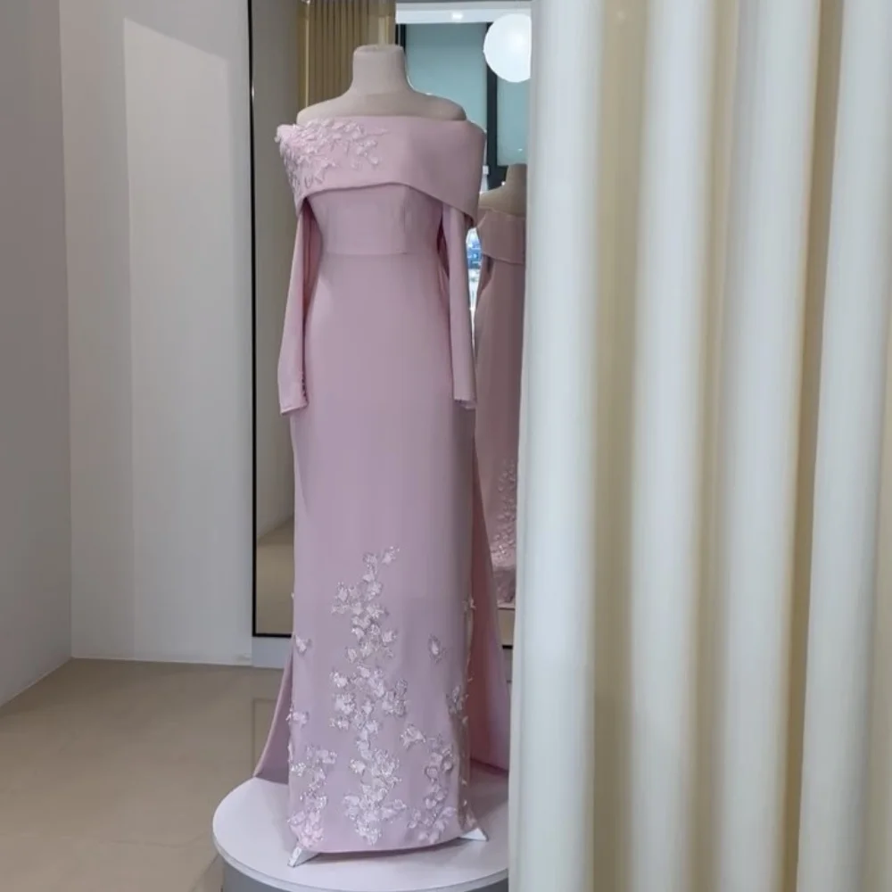 Customized Formal Jersey Sequined Pattern Straight Off-the-shoulder Long Dresses Homecoming Exquisite
Customized Formal Jersey Sequined Pattern Straight Off-the-shoulder Long Dresses Homecoming Exquisite