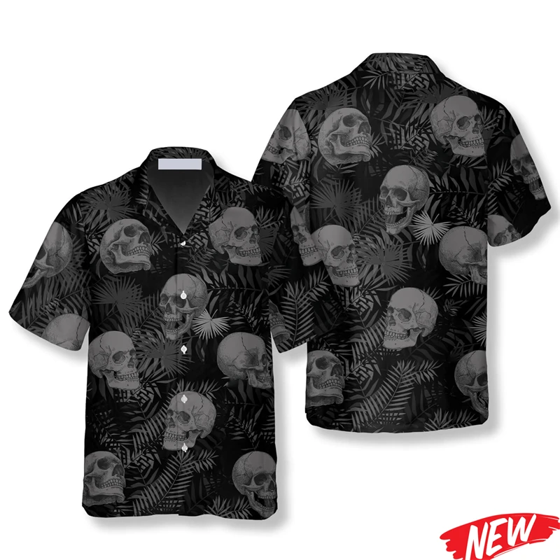 Vintage Skull Pattern Shirt For Men Oversized Beach Shirts 3d Printed Flower Plants Hawaiian Shirt Street Lapel Short Sleeve
Vintage Skull Pattern Shirt For Men Oversized Beach Shirts 3d Printed Flower Plants Hawaiian Shirt Street Lapel Short Sleeve