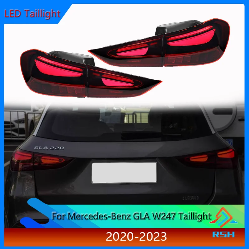 For Mercedes-Benz GLA Taillight Assembly W247 2020-2023 Modified New Scanning LED Driving Light Turn Signal Brake Rear Lamp
For Mercedes-Benz GLA Taillight Assembly W247 2020-2023 Modified New Scanning LED Driving Light Turn Signal Brake Rear Lamp