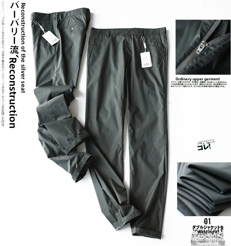Lightweight Twill Fabric Men's Business Casual Slim Fit Long Pants Autumn Season Fashionable City Style Travel Suitable Strai...
Lightweight Twill Fabric Men's Business Casual Slim Fit Long Pants Autumn Season Fashionable City Style Travel Suitable Strai...